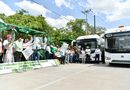 HABITANTES AGRADECEN AL GOBERNADOR RICARDO GALLARDO LLEGADA DE LA REDMETRO RIVIERA HUASTECA