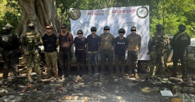 CAEN 9 PRESUNTOS INTEGRANTES DEL CÁRTEL DE SINALOA EN LOS LÍMITES CON DURANGO