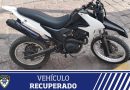 Guardia Municipal detiene a hombre con motocicleta reportada como robada