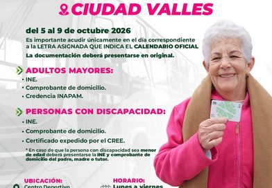 GOBIERNO DEL ESTADO ABRE REGISTRO PARA TRANSPORTE GRATUITO EN CIUDAD VALLES