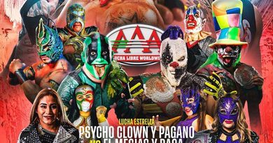 ESTRELLAS DE LUCHA LIBRE AAA LLEGAN AL PALENQUE DE LA FENAPO