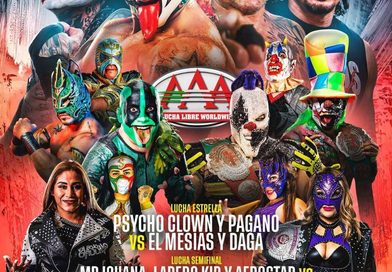 ESTRELLAS DE LUCHA LIBRE AAA LLEGAN AL PALENQUE DE LA FENAPO
