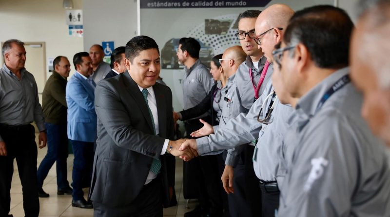EL GOBERNADOR RICARDO GALLARDO POSICIONA A SAN LUIS POTOSÍ COMO LÍDER NACIONAL EN EXPORTACIÓN DE AUTOPARTES