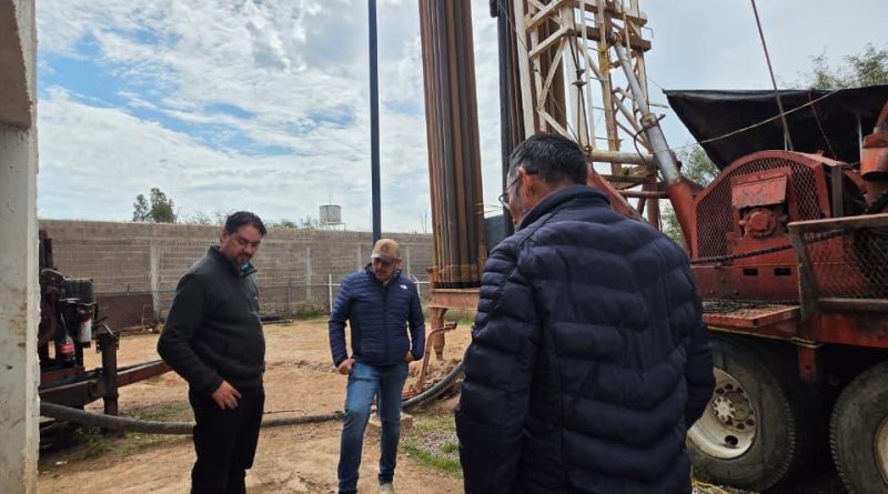 GOBIERNO DEL ESTADO CONCLUYE PERFORACIÓN DE POZO DE 350 METROS EN CERRO DE SAN PEDRO