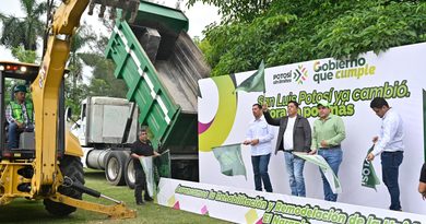 EL GOBERNADOR RICARDO GALLARDO LLEVA OBRAS VIALES, DEPORTIVAS Y CERTEZA PATRIMONIAL A LA HUASTECA Y REGIÓN MEDIA