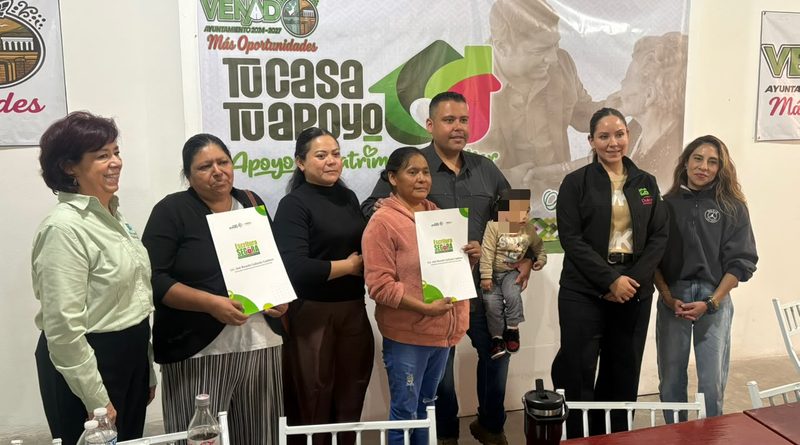 GOBERNADOR RICARDO GALLARDO ACERCA PROGRAMAS DE VIVIENDA Y CERTEZA PATRIMONIAL A VENADO