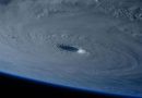 ASÍ SE VE EL OJO DEL HURACÁN VANCE COMO CATEGORÍA 1 DESDE EL ESPACIO