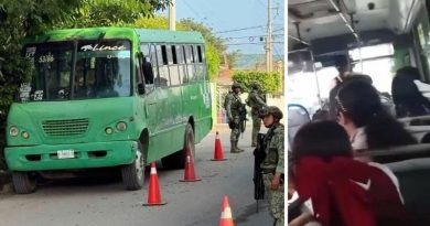 ATACAN A BALAZOS AUTOBÚS CON ESTUDIANTES EN ESCUINAPA; AGRESIÓN IBA CONTRA EL CHOFER