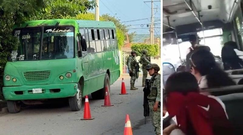 ATACAN A BALAZOS AUTOBÚS CON ESTUDIANTES EN ESCUINAPA; AGRESIÓN IBA CONTRA EL CHOFER
