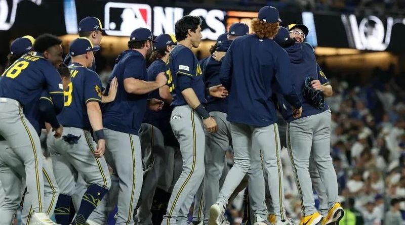 BREWERS BARREN A DODGERS Y VUELVEN A LA SERIE MUNDIAL TRAS 44 AÑOS