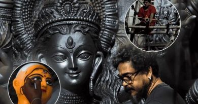 DE LA ARCILLA A UNA DIOSA: EL ARTE DETRÁS DE DURGA PUJA EN INDIA