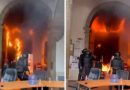 DETIENEN A CINCO TRAS INCENDIOS EN EL CONGRESO DE JALISCO Y EL PALACIO DE JUSTICIA
