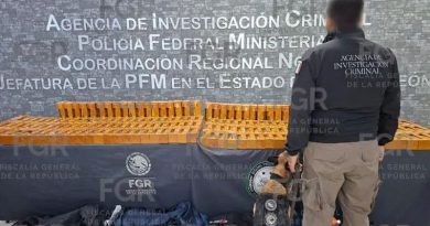 FGR ASEGURA MÁS DE 94 LITROS DE COCAÍNA OCULTOS EN BOTELLAS EN APODACA, NUEVO LEÓN