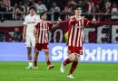 HORMIGA GONZÁLEZ MARCÓ Y LE DIO TRIUNFO A OLYMPIACOS EN EUROPA LEAGUE