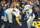 LARA Y DOMINANTE BULLPEN AYUDAN A CERVECEROS A LLEVARSE EL JUEGO 1 DE SCLN